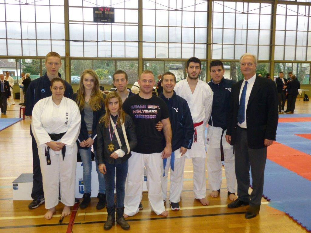 karate seinomarin championnant kumité combat barentin 11 janvier 2015